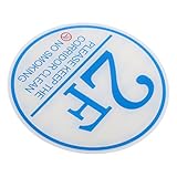 HEMOTON Bodenschild Aus Acryl Hausnummernschild Plakette Mit Hausnummer Aufkleber Mit Großer Zahl Stockwerksnummer Etagennummernschild Wohnungsnummer Hausnummern Aus Schiefer Runden 2f Tür