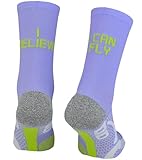 TODO RUNNING RAID CREW Laufsocken mit Lustige Aufschrift, Anti Blasen Socken, Running Socks Men. Bunte Sport Socken Damen 39-42, Laufsocken Herren (I can Fly, 39-42)