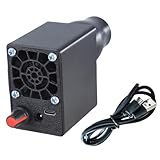 Elektrischer Blasebalg, tragbar, Grillwerkzeug, Luftgebläse, Holzkohle-Starter, 16000 U/min, Kamin, Blasebalg, Gebläse