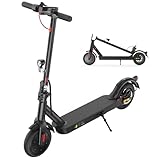 iScooter E Scooter mit Straßenzulassung, ABE Elektroroller Belastung bis 120kg, 30 km Reichweite, LED, 20km/h, 350W Motor, 8,5 Zoll Wabenreifen,Duales Bremssystem E Roller für Erwachsene