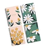 OSALADI Teiliges Spiral Notizbuch Set mit Kariertem Papier und Tragbares Tagebuch für Schüler und Jugendliche Dickes Schreibpapier für Planer und Memo Pads