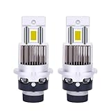 D2S D4S 1:1 LED-Scheinwerfer HID D1S D3S D1R D3R Kit Xenon-LED-Birnen-Nachrüstsatz 300 W D2R D4R Autolampe Autolicht CSP CANbus 12 V(2 Pieces_D3R)