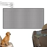 Hundeschutznetz für Auto, sicherer Fahrschutz, Trennwand für den Rücksitz für Haustiere, Reisesicherheitsnetz für Pickups, Limousinen, LKWs, SUV, Van, Fahrzeuge, hält Hunde sicher, reduziert Distra
