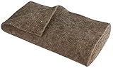 Schafwoll-Filzmatte 2x0,38m grau 300g/m²