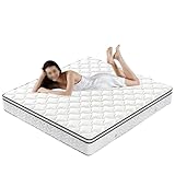 Memory-Foam-Matratze in einer Box, einzelne Taschenfederkernmatratze, atmungsaktiv, komfortabel, stützende Druckentlastung, 25 cm Dicke, 135 x 190 cm