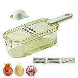 Gemüsehobel, Gurkenhobel, Mehrfunktionale Einstellbare Spiralschneider Für Salat Kochen Camping Schlafsaal BBQ