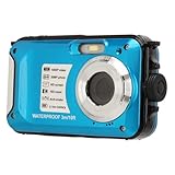 Unterwasserkamera, 1080P 30 MP mit LCD-Display, wasserdichte Kamera, Digitalkamera Zum Schnorcheln, Camping