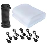 Netz für Gartenschutz | Netz-Pflanzenabdeckungen Eichhörnchen Vögel Barriere | Flexibler Tierzaun Netz Pflanzen Blumen Barriere für Rasen Bauernhof Terrasse Outdoor