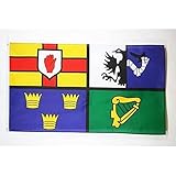 AZ FLAG - Flagge Irland 4 Provinzen - 150x90 cm - Irische Fahne 100% Polyester mit Messing-Ösen - 110g
