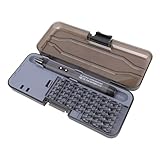 Luocute Mini-Elektroschrauber, Präzisions-Elektroschrauber-Set mit Magnetischen Bits, Wiederaufladbares, Tragbares -Reparatur-Werkzeugset für PCs und Elektronik