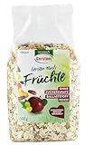 Gerstoni Gersten-Müsli Früchte 500g - Ballaststoffreiches Früchtemüsli ohne Zuckerzusatz - Premium-Gerstenflocken regional angebaut - mit pflanzl. Beta-Glucan für Genuss & Wohlbefinden