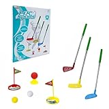 ZUNIPLEX Minigolf Kinder,Golfschläger Kinder 5-7 Jahre,Einziehbare Golfschläger für einfaches Tragen,Kinder Minigolfschläger,Kinder Outdoor & Indoor Sport Spielzeug