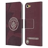 Head Case Designs Offizielle Manchester City Man City FC Third 2024/25 Ausweis-Set Leder Brieftaschen Handyhülle Hülle Huelle kompatibel mit Apple iPod Touch 5G 5th Gen
