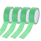 Angoily 4Rollen Multifunktionales Klebeband Kreppband für Malerei und DIY Selbstklebendes Malerband für Projekte und Oberflächenschutz für Zuhause und Schule