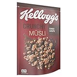 Kellogg's Crunchy Müsli Choco & Nuts | Schoko Müsli | Einzelpackung (1 x 500g)