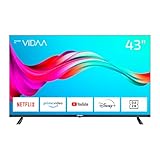 DYON Smart 43 VX - 43 Zoll (108 cm) Full-HD Smart TV mit HD Triple Tuner (DVB-C/-S2/-T2), App Store, Prime Video, Netflix, YouTube, DAZN, Disney+ und Hotelmodus