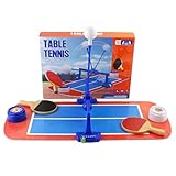 Pong-Ausrüstung – Komplettes Set Tennis Tisch tragbares Spiel, interaktives Spielzeug Eltern Kind zur Entwicklung der Augen-Koordination Hand zu Hause Lustiges Spiel für Kinder frei