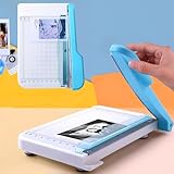 XSQD 6-Zoll Papierschneider, A6 Papierschneider Mit Skala Zum Schneiden, Papier Schneidemaschine Mit Kunststoff Baffle Schutz, Papier Schneidegerät für Fotostudios, Firmen, Haushalt Guillotine