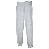 Fruit of the Loom Herren Trainingshose Premium 70/30 (XL) (Grau)