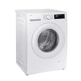 Samsung Waschmaschine, 8 kg, 1.400 U/min, EEK: A, Mikroplastik-Programm, Ecobubble, 14 Programme, WiFi SmartControl, Weiß, WW80CGC04ATEEG