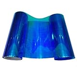 VOSAREA Scheinwerfer Folie Auto Licht Aufkleber Selbstklebend 30x210cm (Blau)