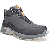 HUMTTO Herren All-Terrain Wasserdicht Wanderstiefel Leicht Atmungsaktiv Outdoor Stiefeletten Trekking Wanderschuhe, Grau, 7.5
