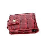 minkissy Mini-aufbewahrungsbox Für Lippenstifte Lippenstiftkoffer Mit Spiegel Lippenstift-Organizer-reiseetui Lippenstift Tasche Mini-lippenstiftetui Lippenstiftetui Für Draußen Pu