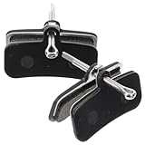 BCOATH Halbmetsal Bremsbeläge Für Mountainbike Und Rennrad Leichte Disc Brake Pads Für Mechanische Und Hydraulische Scheibenbremsen Fahrrad Bremsbeläge Für Optimale Bremskraft