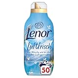 Lenor Luftfrisch Weichspüler Alpensee 50 Waschladungen 700ml – Für Wäsche Wie An Der Frischen Luft Getrocknet
