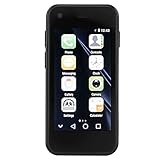 Smartphone 2,5-Zoll-Taschenhandy Super Kleines Touchscreen-Handy für Android, Quad-Core-CPU, 1 GB 8 GB, 1580-mAh, WiFi (Schwarz)