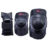 K2 Skates Unisex Inline Skates K2 Prime PAD Set, Black - red, 30E1412.1.1.L