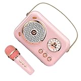 Housoutil 1 Satz Portabler Lautsprecher mit Mikrofon für Handy Mini für Partys Ausflüge und Konferenzen Kompakter und Leistungsstarker Sound für Zuhause und Unterwegs