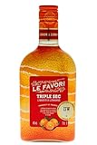 Le Favori - Triple Sec Orangenlikör 40% Vol seit 1876 - Produkt aus Frankreich (1 x 0.7 l) | 700 ml (1er Pack)