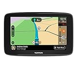 TomTom Navigationsgerät GO Basic (5 Zoll, Stauvermeidung dank TomTom Traffic, Karten-Updates Europa, Updates über WiFi) GO BASIC 5' EU45 T Schwarz