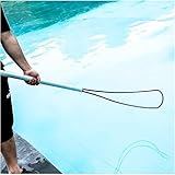 Notfall-Rettungsstange mit Teleskophaken für Wassersicherheit in Pools, Seen und Docks