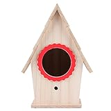 Outdoor Holz Vogelnester Haus Vogelkäfig Vögel Wärme Zucht Ruhen Box Hamster Kleine Tiere Haustiere Käfig Zubehör