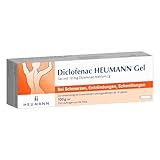 Diclofenac HEUMANN Gel: Allroundtalent bei Schmerzen, Schwellungen und Entzündungen, 100 g