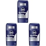 NIVEA MEN Derma Dry Control Deo Stick, Deodorant für 96h extremen Schutz vor Schweiß und Geruch, Antitranspirant mit DermaDry Technology (50 ml) (Packung mit 3)