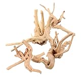 BESPORTBLE 4 Stück Aquarium Versunkenes Holz Eincremehilfe Basteln Dekoartikel Bastelset Dekorationen Für Aquarienlandschaften Totholzdekor Aquariumdekorationen Unterwasser-totholz