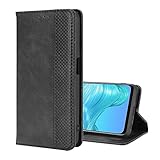 SHIEID Handyhülle für HTC U24 Pro Hülle, Schutzhülle Handy Lederhülle PU Leder Hülle Brieftasche Handytasche Cover Kompatibel für HTC U24 Pro Ledertasche, Schwarz