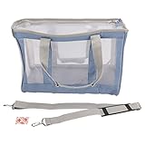 Boxwizard Hundetasche Transportbox Atmungsaktive und Hundebox Haustier-Tragetasche tragbar atmungsaktiv großräumig Haustier-Hunde-Reisetasche mit Schultergurt für Katze Hund Blau