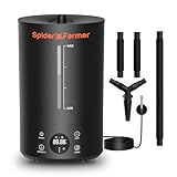 2025 Spider Farmer Luftbefeuchter 6L 450ML/H Doppeldüse Pflanzenbefeuchter für Pflanzen Growzelt Gewächszelte Klein Pflanzenzucht Indoor Zuchtzelt Kühlem Nebel Grow Tent Humidifier Top-Fill