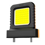 Kabellose LED-Arbeitsleuchte, 21 V, wiederaufladbar, verstellbar, superheller Strahler für Garage, Autoreparatur, Camping, Angeln, Elektriker, Mechaniker, Klempner, Werkstatt und Baustelle