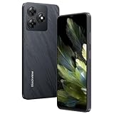 Blackview Wave 8 4G Android 14 Smartphone ohne Vertrag, 12GB+128GB (2TB Externer SD), 6,56'' HD+ Bildschirm (Augenkomfort-Modus), 13MP+8MP, Dual-SIM Handy, Smart-K Box Lautsprecher, GPS Schwarz