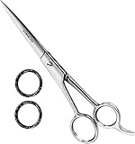 Utopia Care 6,5 zoll Edelstahl Haarschere Friseurschere - Professionelle Haar- und Bartschneideschere - Professionelle Friseurschere - Scharf, langlebig (Silber) (Silber, 6,5 Zoll)
