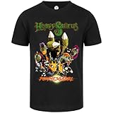 Heavysaurus (Pommesgabel) - Kinder T-Shirt, schwarz, Mehrfarbig, 128
