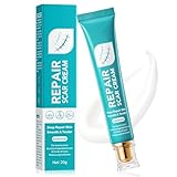 Narbensalbe, Narbengel Narbenpflege Nach OP für Dehnungsstreifen Entfernen, Verbrennungen, Keloid, Akne, Sanfte & Wirksame, Narbencreme für alle Neuen und Alten Narbentypen