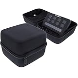 foto-kontor Tasche kompatibel mit Elgato Stream Deck + / XLR robuste Schutzhülle Transporttasche Tragetasche Case Aufbewahrung Studio Controller Zubehör für unterwegs schwarz