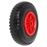 Fesjoy Kajak-Trolley-Reifen, Pannensicheres Rad für Wassersport, 80–100 Kg Tragkraft, Kajak-Werkzeug, Eva + Nylon-Material, 8''/10'' Außendurchmesser (8)