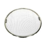 Gcljlmy Rundes Grillnetz, BBQ-Grillmatte, verschleißfestes, antihaftbeschichtetes Grillwerkzeug, Grillwerkzeug für Restaurants, gewerbliche Nutzung, Steak (29.5 Cm)